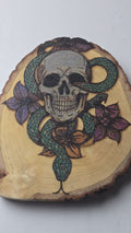 Skull and Snake (color)